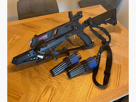 EK Archery Adder Set 130 lbs + extra bolts/packaging