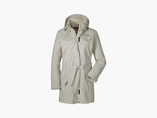 SCHÖFFEL Marjan Damen Kurzmantel Beige