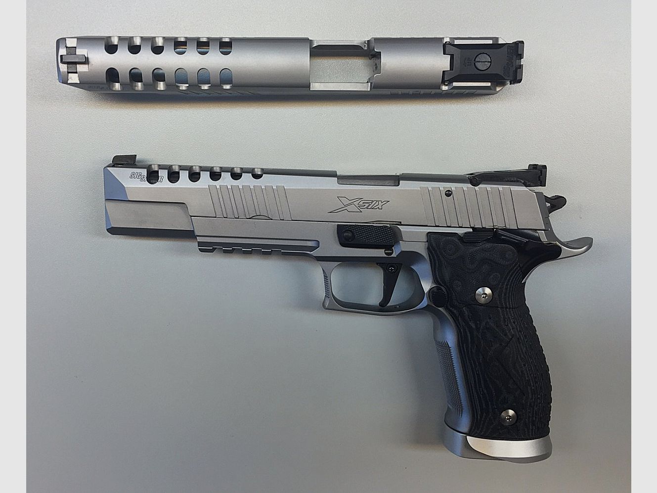 T'n T Triebel Tuning slede skeletoniseren voor SIG X-Six of X-Five, afbeelding 3 van 3