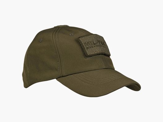 Mil-Tec Baseball Cap Softshell oliv