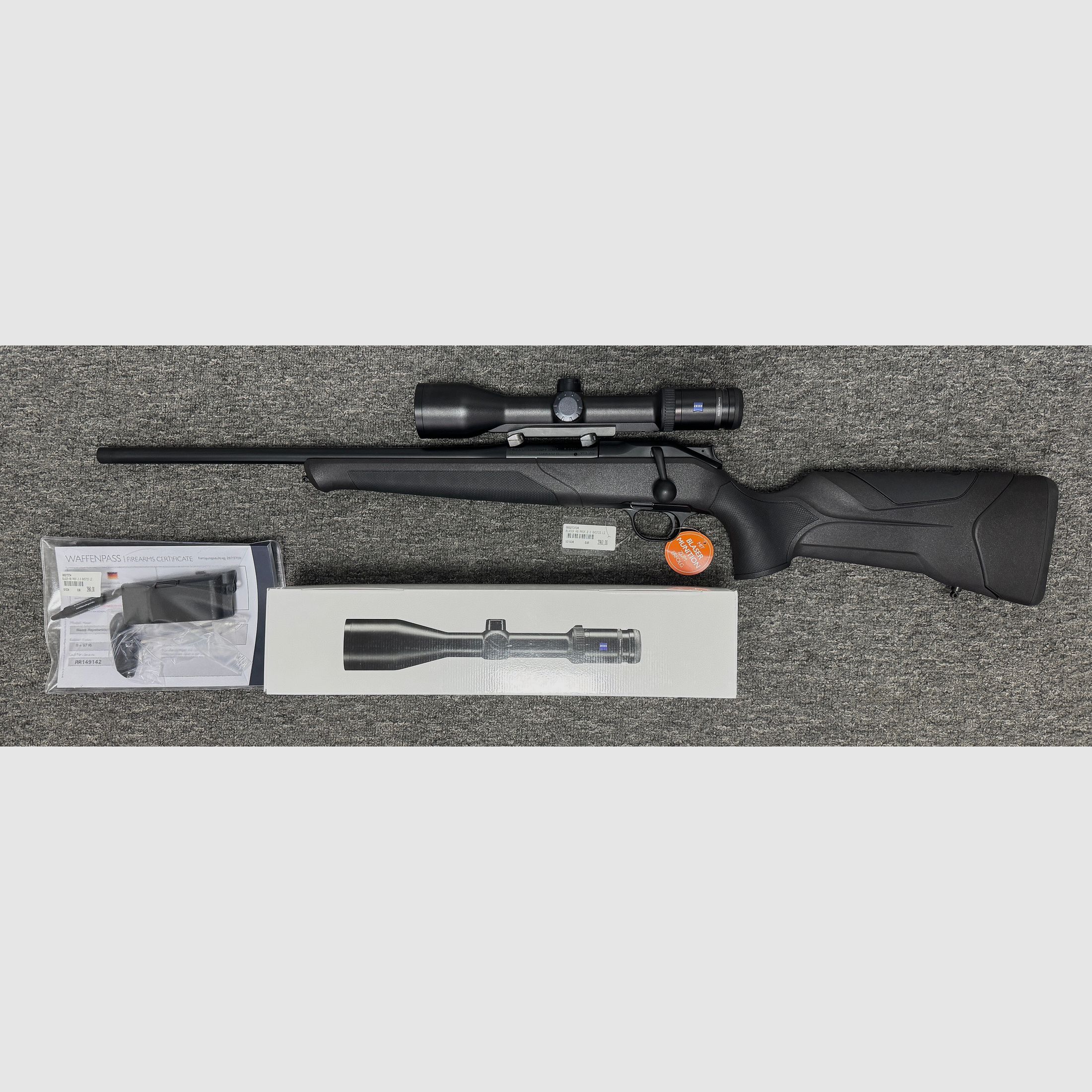 Blaser R8 Professional 2.0 !!links!! - .30-06 + M15x1 + LL 52cm + Zeiss Victory HT 2,5-10x50 - Neuwaffe