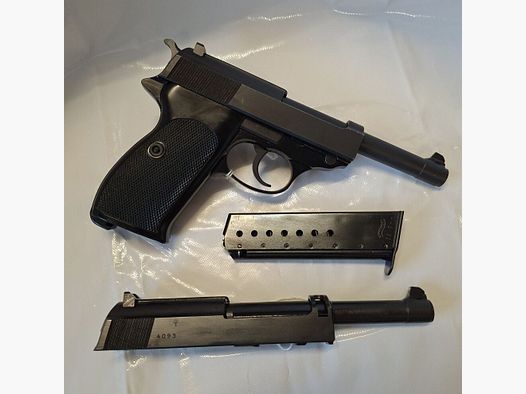Walther P 38 en verwisselbaar systeem P 38 22 lr