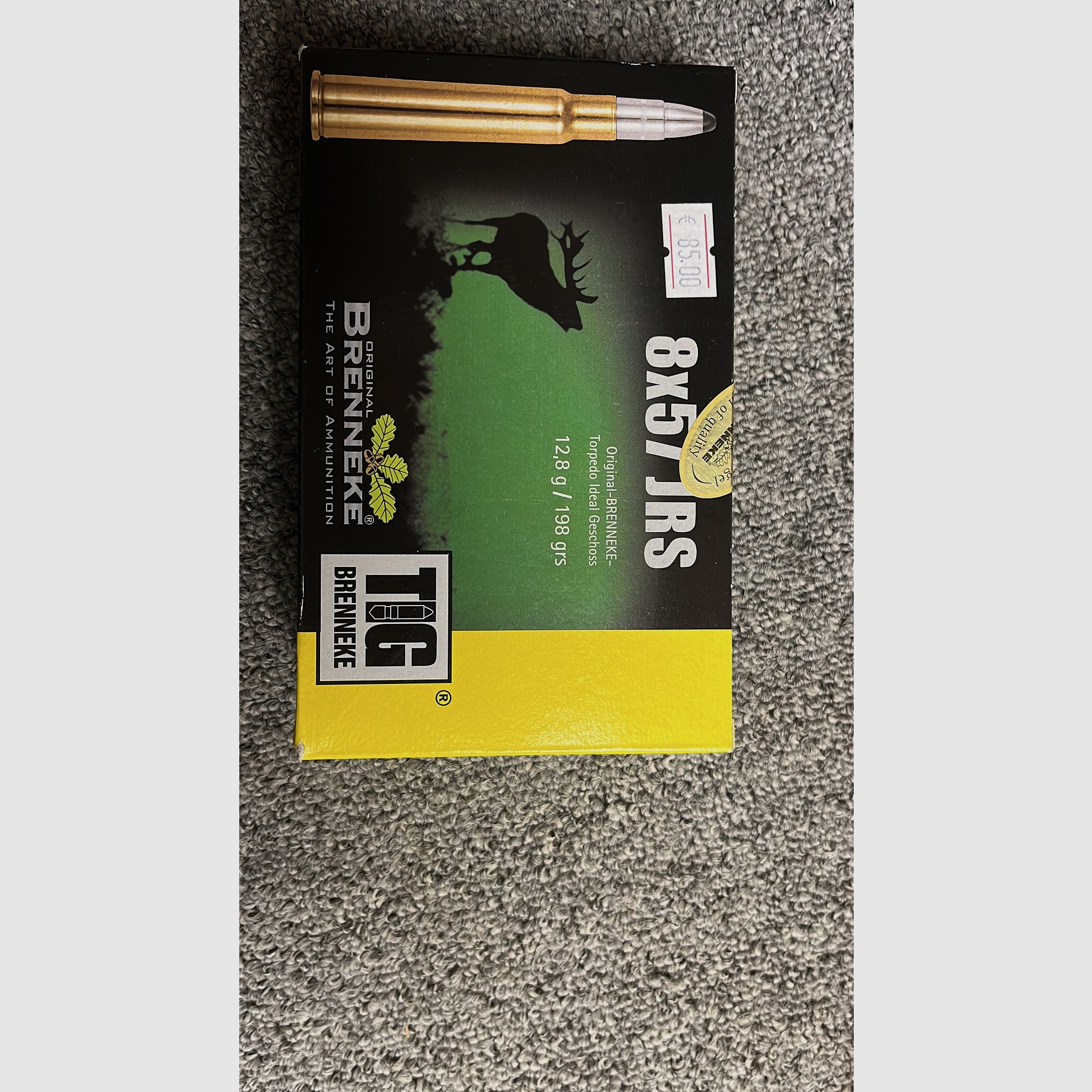 Munition Brenneke Torpedo Ideal Geschoss  8x57 IRS