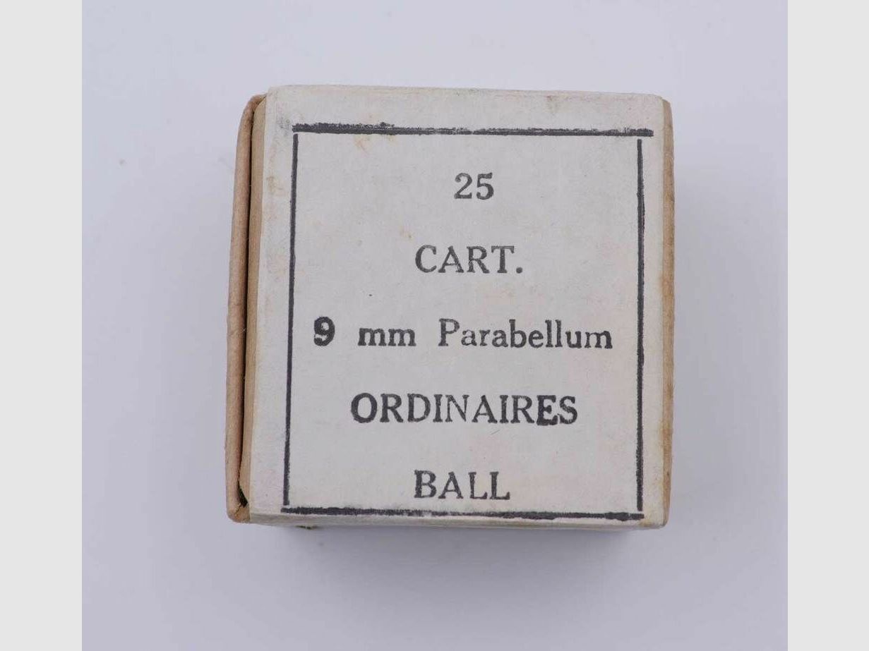 FN Fabrique Nationale Liège Pistol Ammunition 9mm Luger/Parabellum/9x19