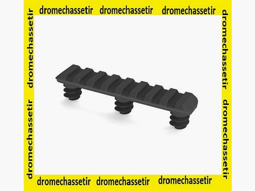 rail picatinny pour bipied a fixer sur crosse a11-005