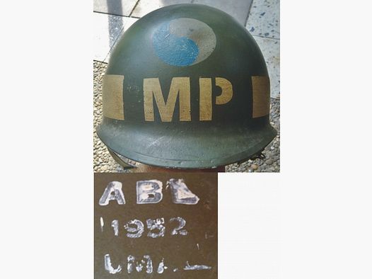 Orig. US-Army Helm der MP von 1952