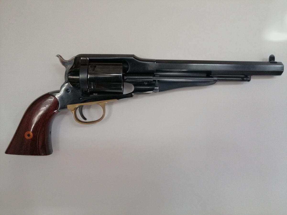 Wunderschöne Remington 1858 New Improved Army in .45 LC – Lauf 8 Zoll – Neu, Bild 1 von 7