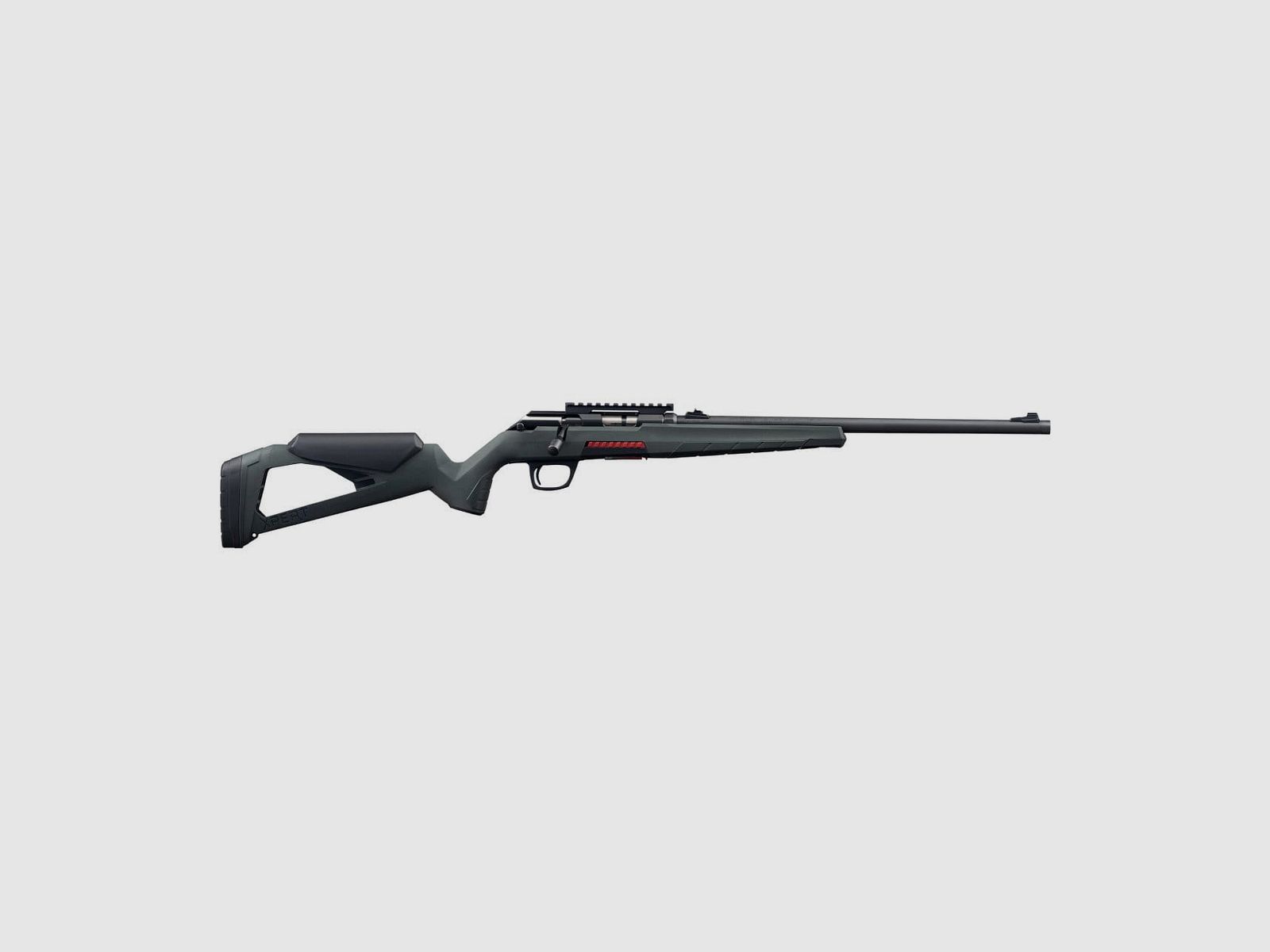 Winchester Xpert Stealth con rosca rifle de repetición de 18 pulgadas calibre .22 lfb.