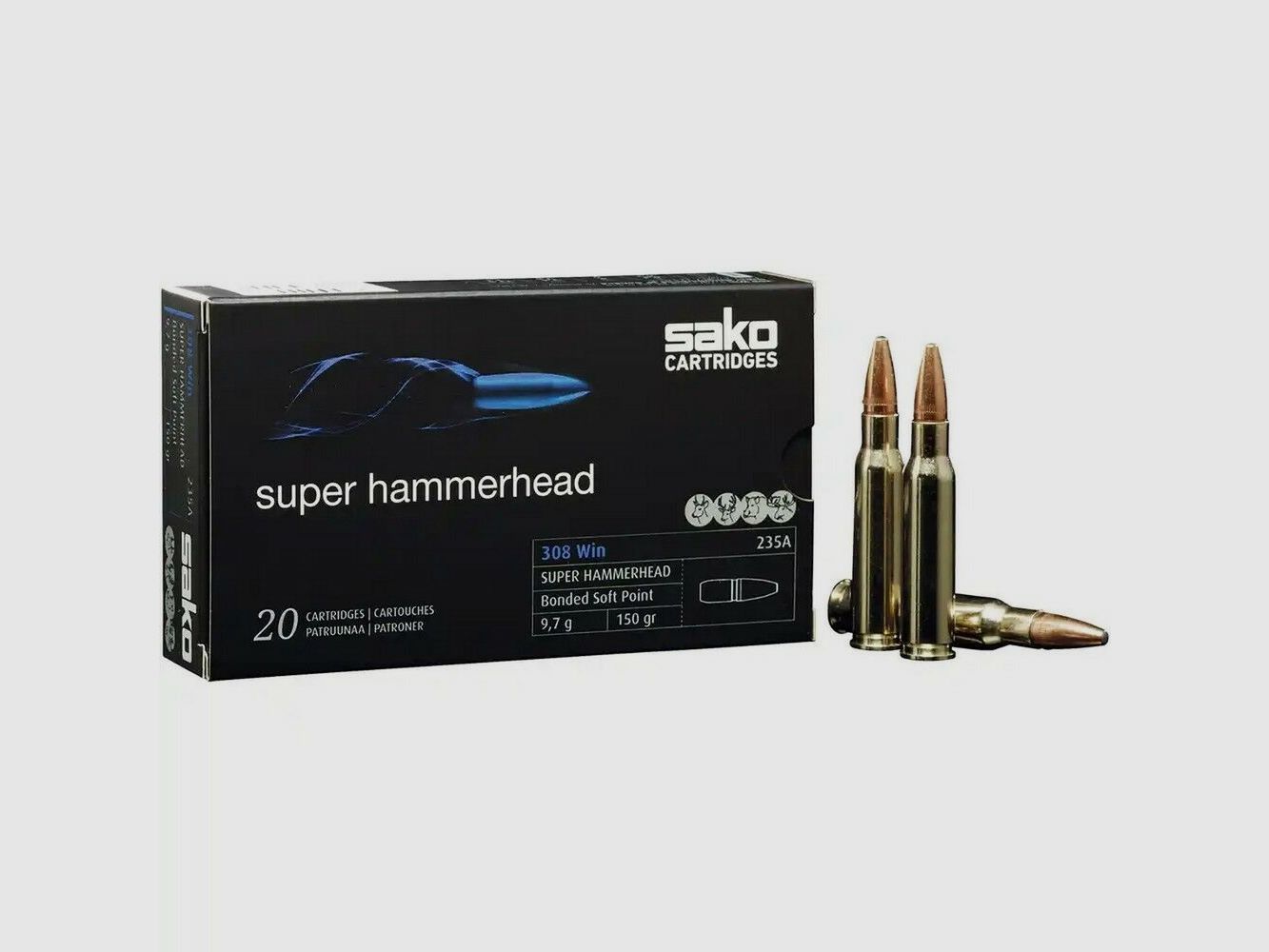 Sako 150grs SP 20STK