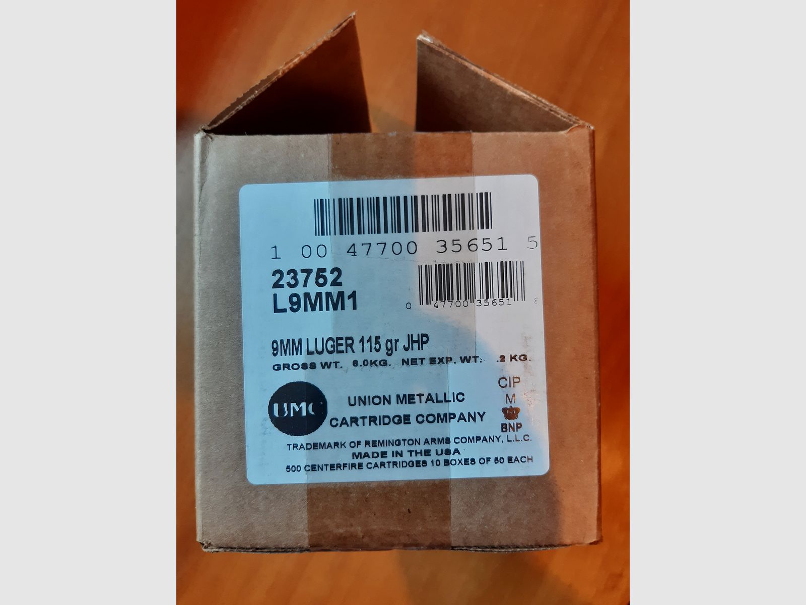 Remington 9mm Luger JHP 115gr