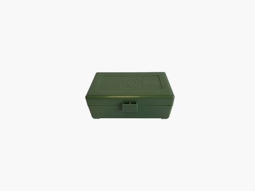 Groene opbergdoos voor 50 patronen kal. 357