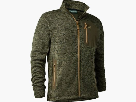 Giacca a maglia Deerhunter Sarek - Oliva melange