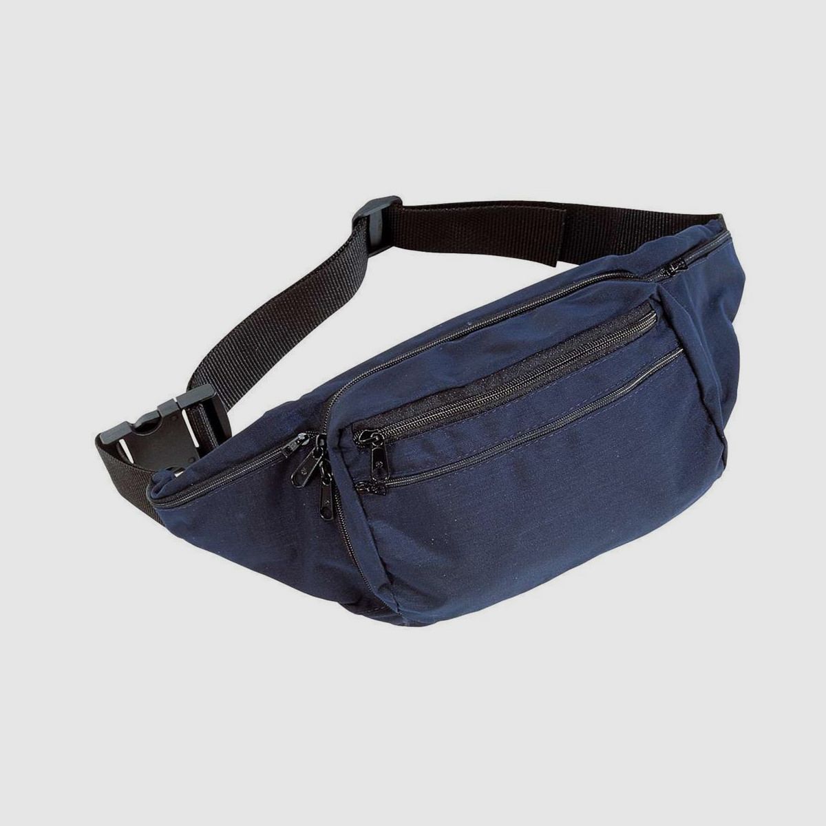 Kompakte Gürteltasche mit Holster I Pistole Blau