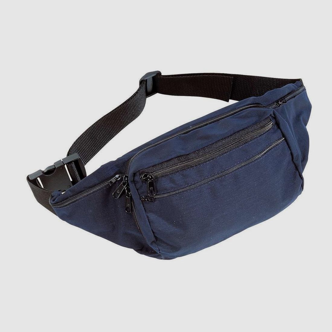 Kompakte Gürteltasche mit Holster I Pistole Blau