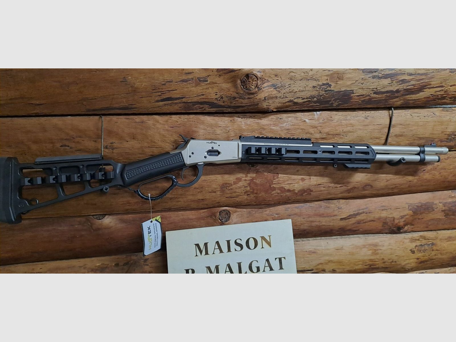 HUGTEK LVR SXN Nickel M-Lok 20" Kal.44 Rem Magnum, Bild 2 von 5