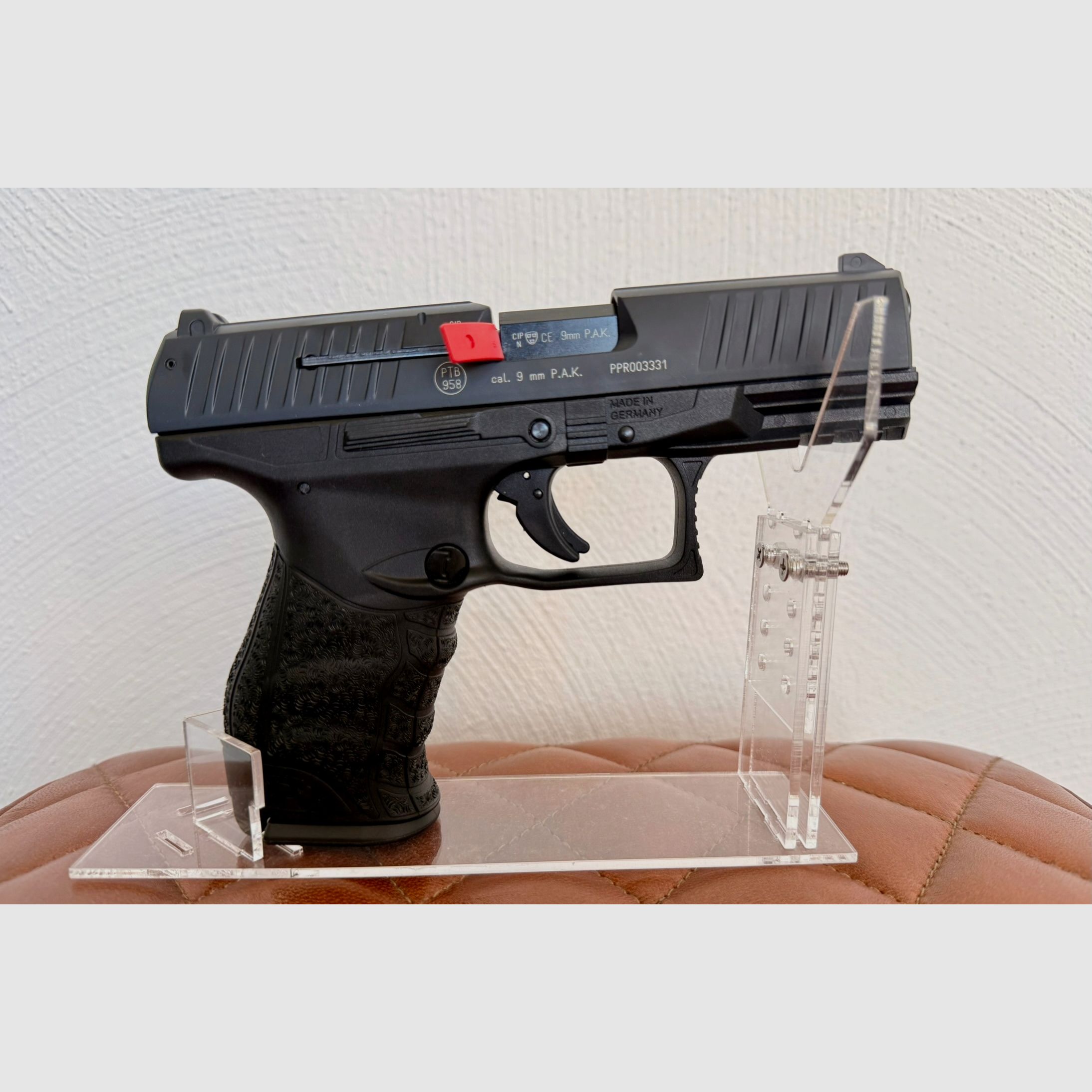 Walther PPQ M2 blank firing pistol 9mm P.A.K. black