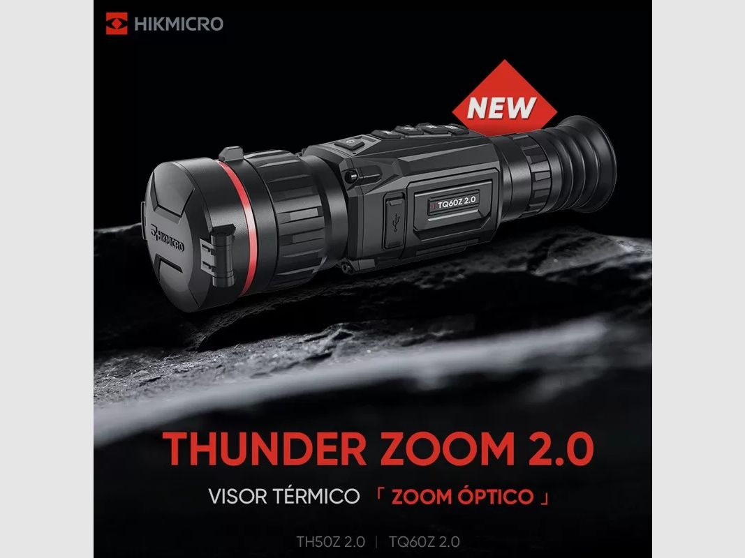 Zielfernrohr HikMicro THUNDER 2.0 ZOOM TH50Z 384X288, 12 µm. NETD 20 mk. 50 mm. 2600 m., Bild 10 von 10