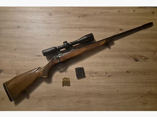 Karabinek powtarzalny .222 Remington – Brünner Fox 2 w komplecie z lunetą Hawke 4–16x44