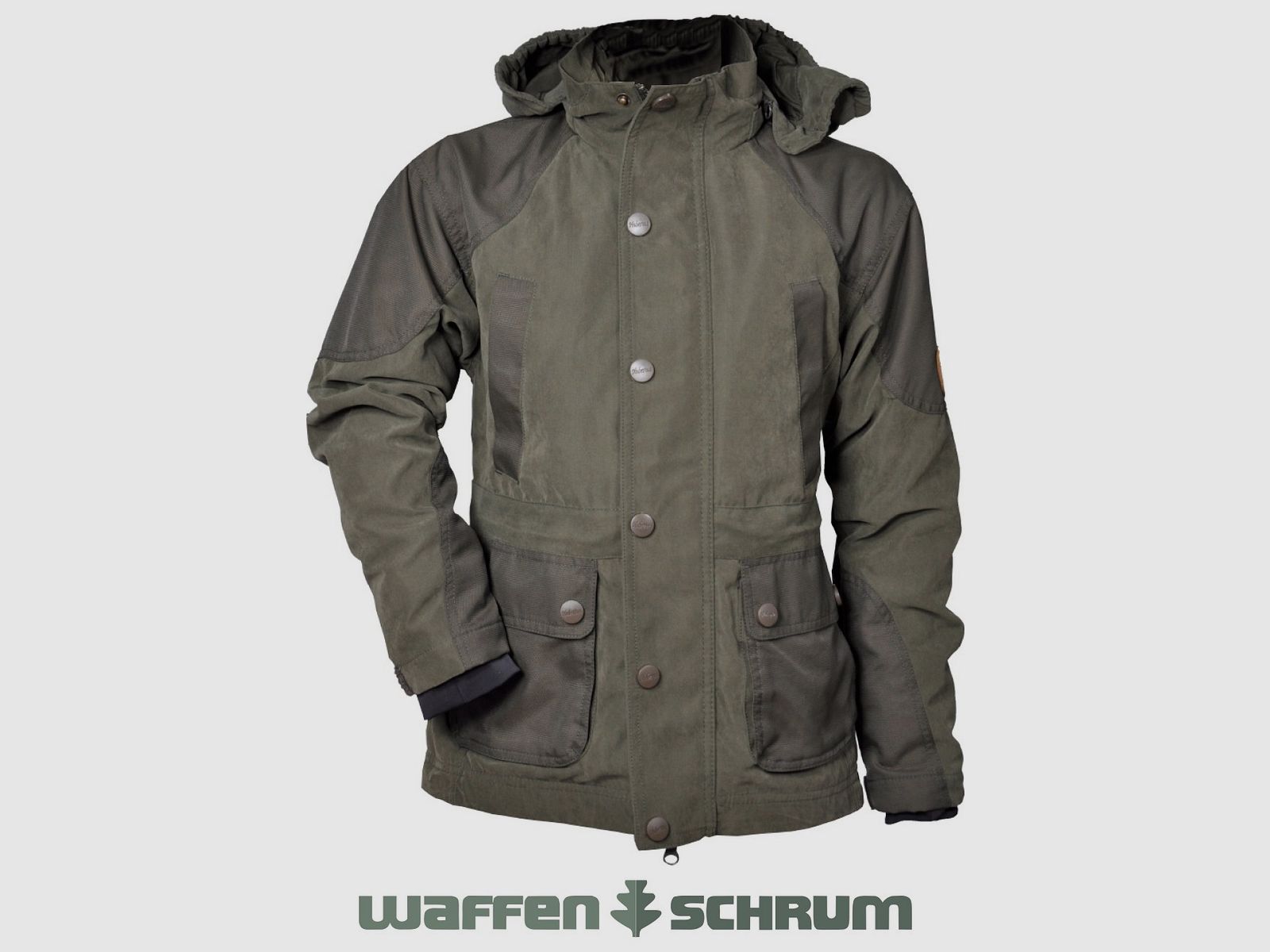 Hubertus Kinder Outdoor Jacke Oliv