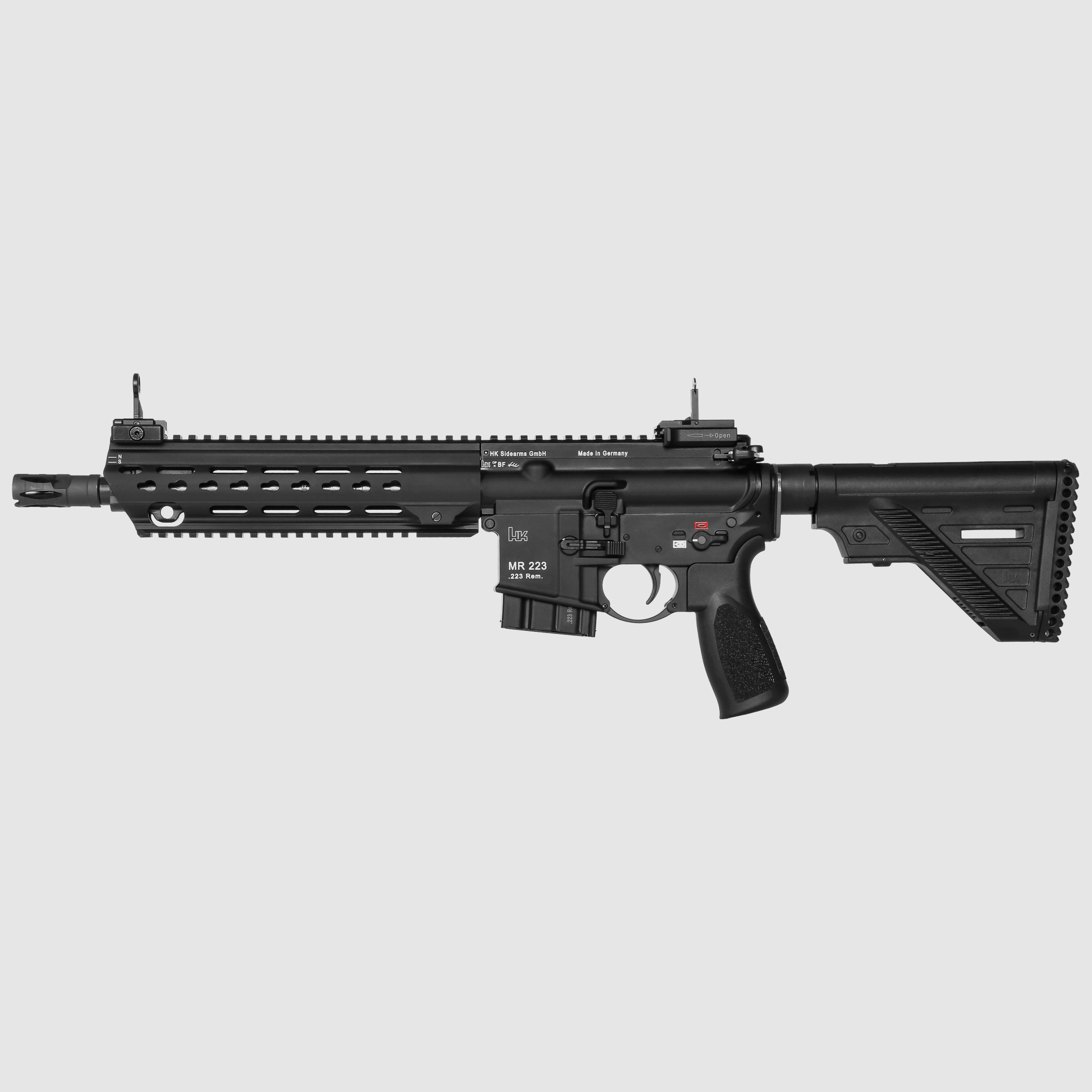 Heckler & Koch – Semi-Automatic / MR223 A3 / 11 / CAL. 223 Rem / with Slim-Line HKey Handguard / Black