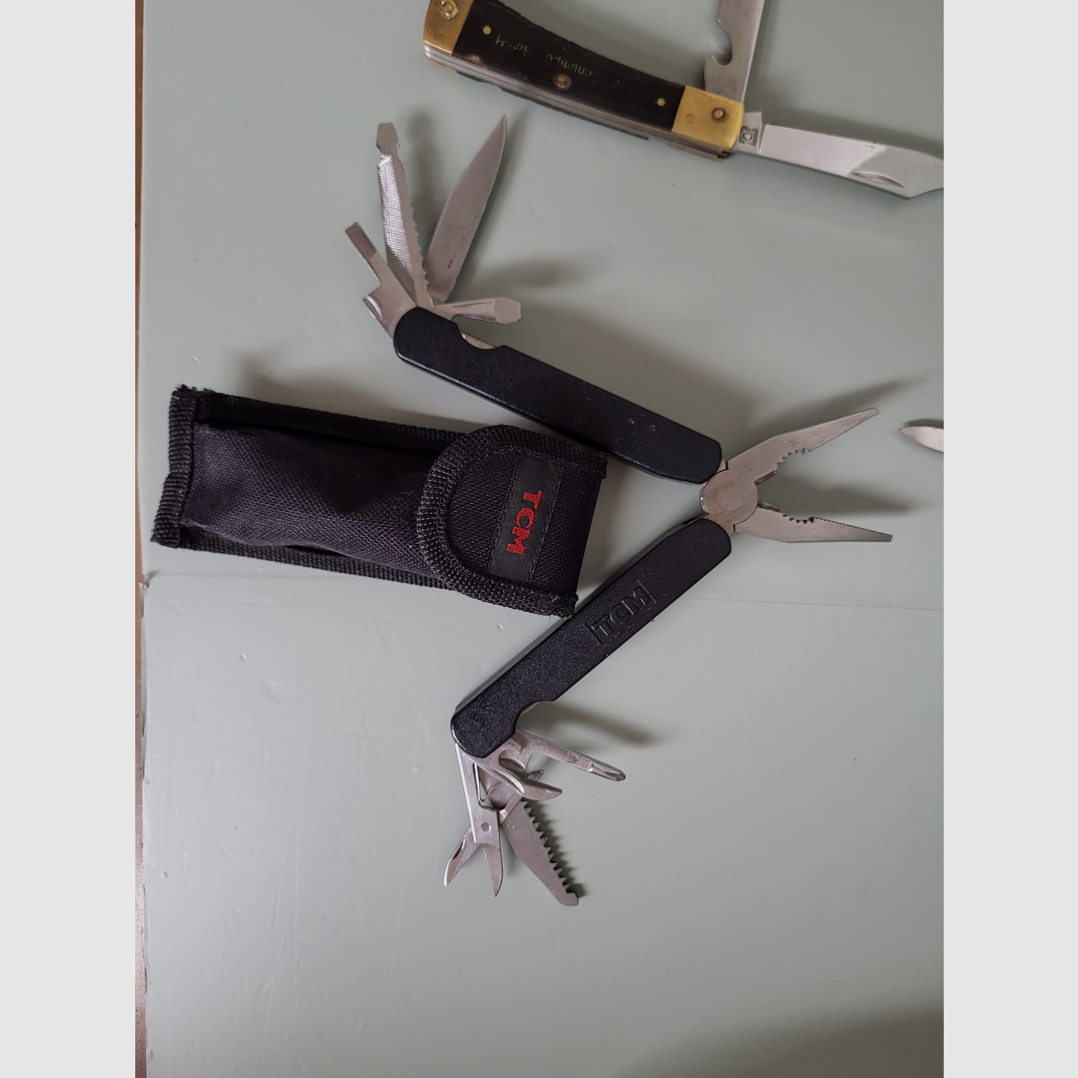 Conjunto de cuchillos - Daga - Toledo - Cuchillo plegable