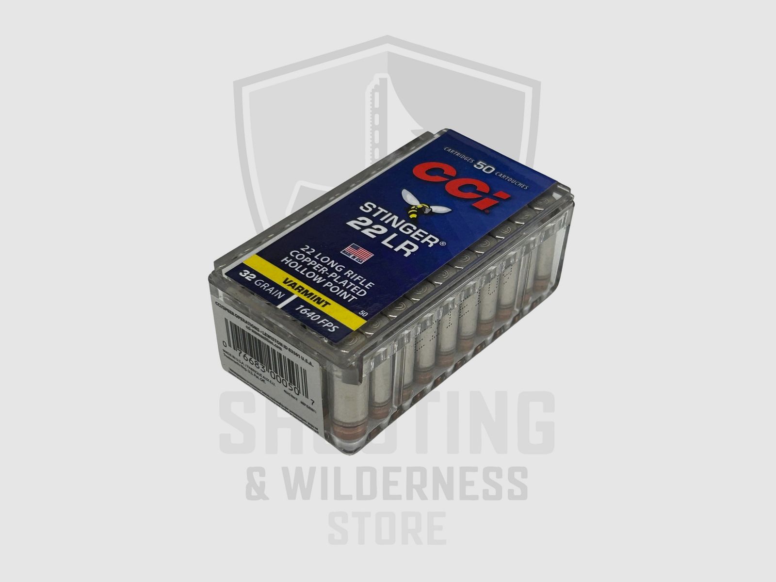 CCI Stinger CP-HP 32gr .22LR, Bild 1 von 2