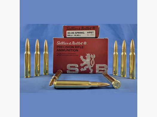 Sellier & Bellot .30-06 Spr. OTM HPBT 10,9g 168grs