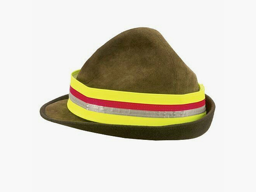Banda de sombrero amarilla de señal