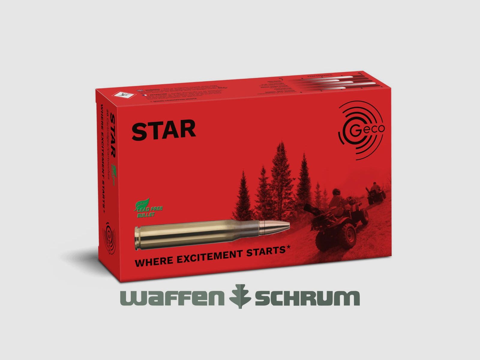 Geco 8x57JS Star 10,4g - 160gr
