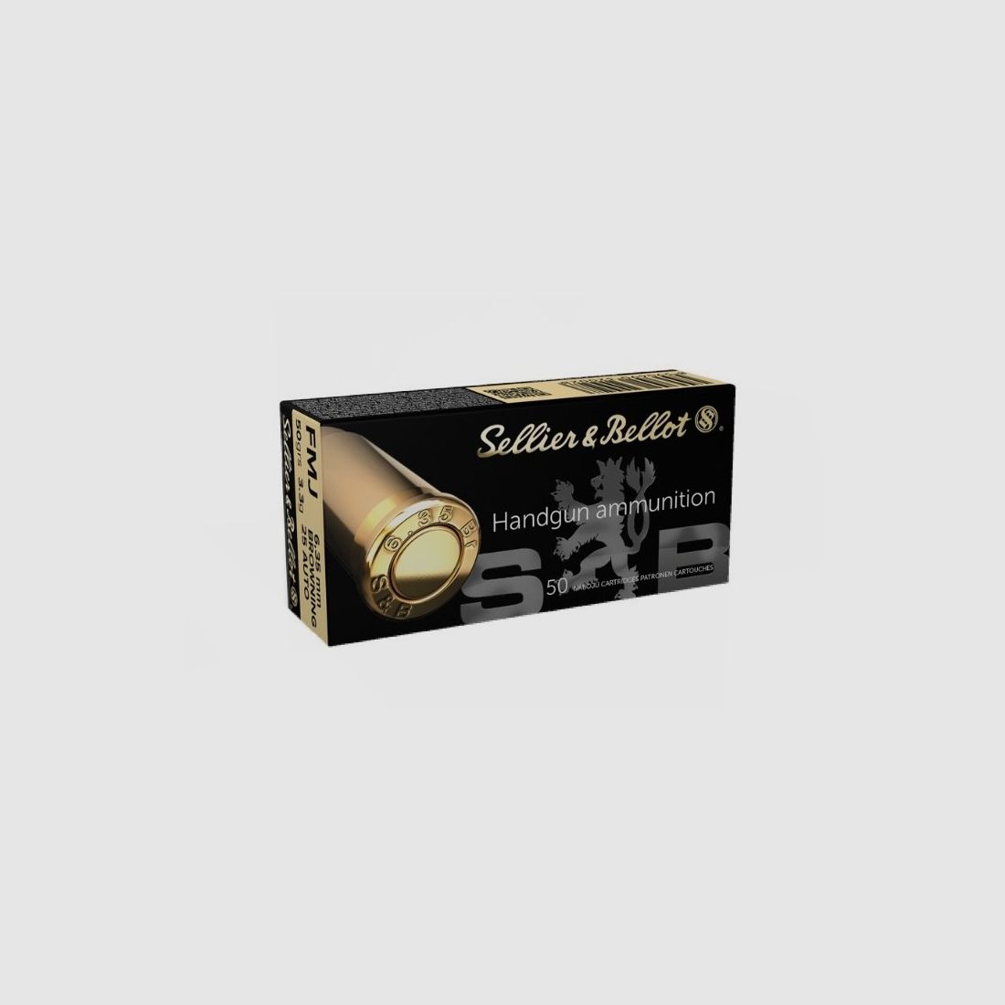 6.35 Browning Sellier & Bellot FMJ 3.3g, Bild 1 von 2