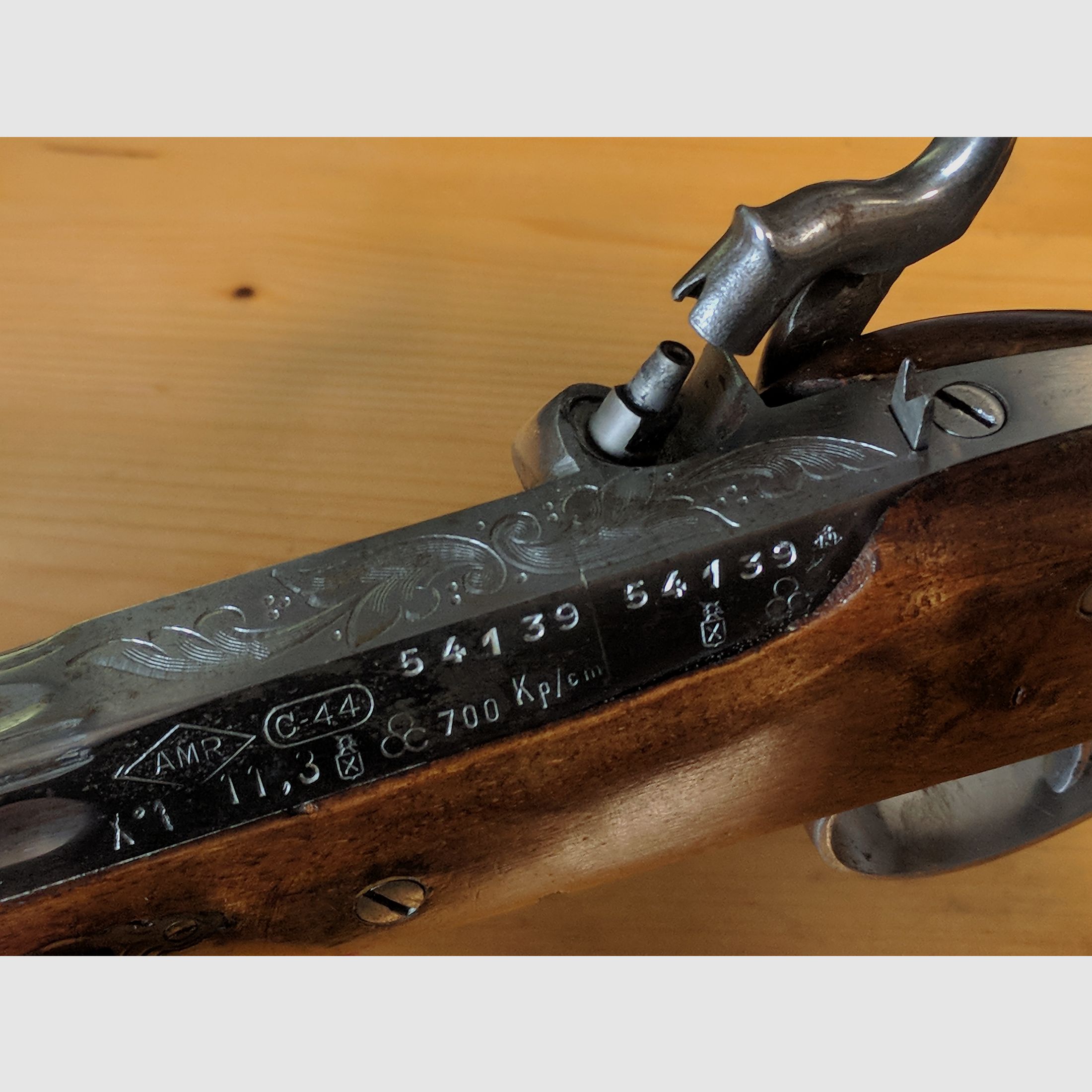 AMR Perkussionspistole Vorderlader .44 Le Page