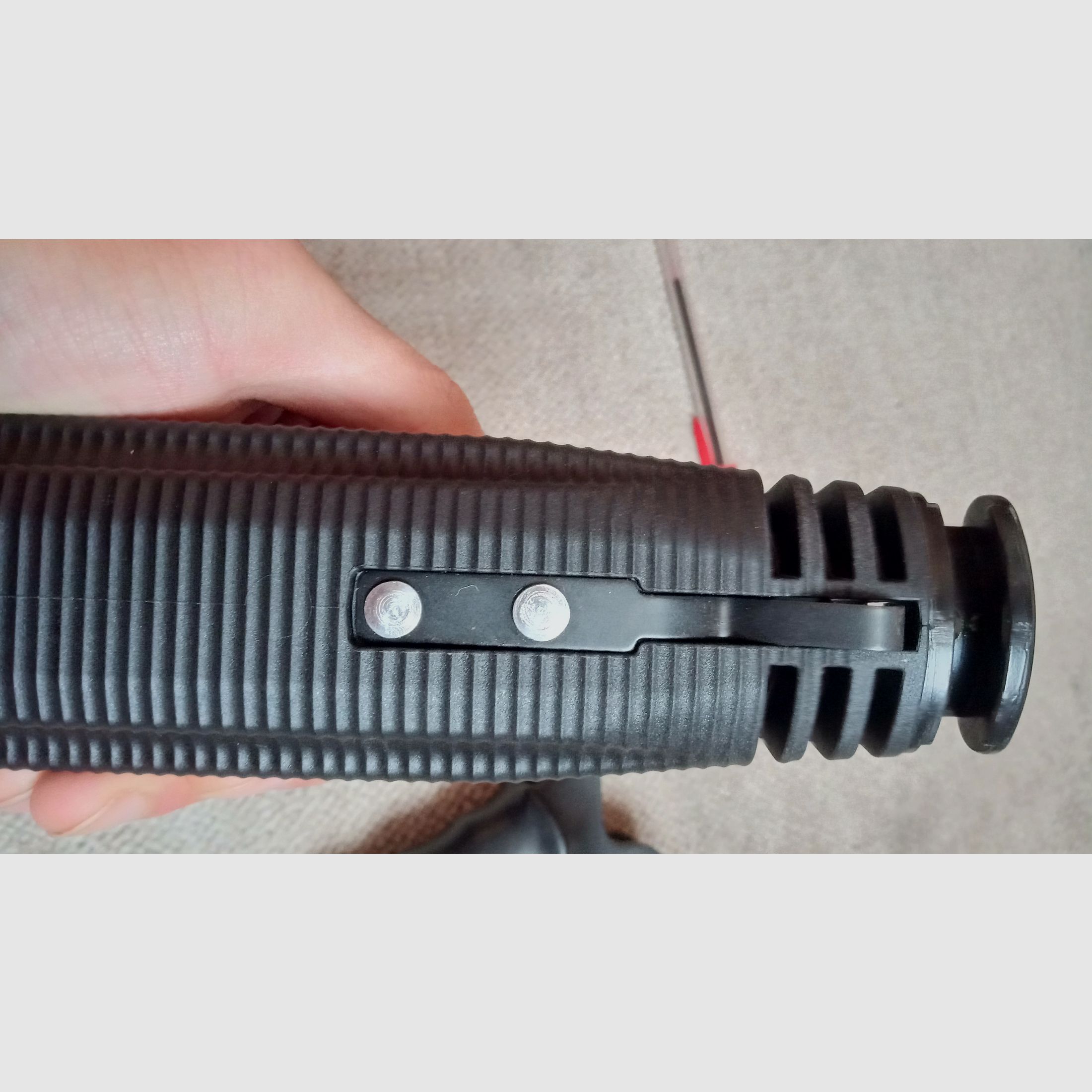 Moderner AC Unity G3 Trapezhandschutz  & Pistolengriff in Schwarz  - Aftermarket Wide Handguard