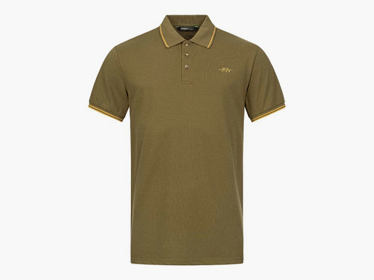 Blaser Herren Polo Shirt 22 Dunkeloliv