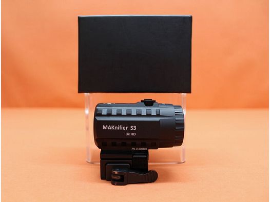 MAK. MAK Magnifier MAKnifier S3 Vergrößerungsmodul 3x für Leuchtpunktvisier/ MAKflip QD-Montage