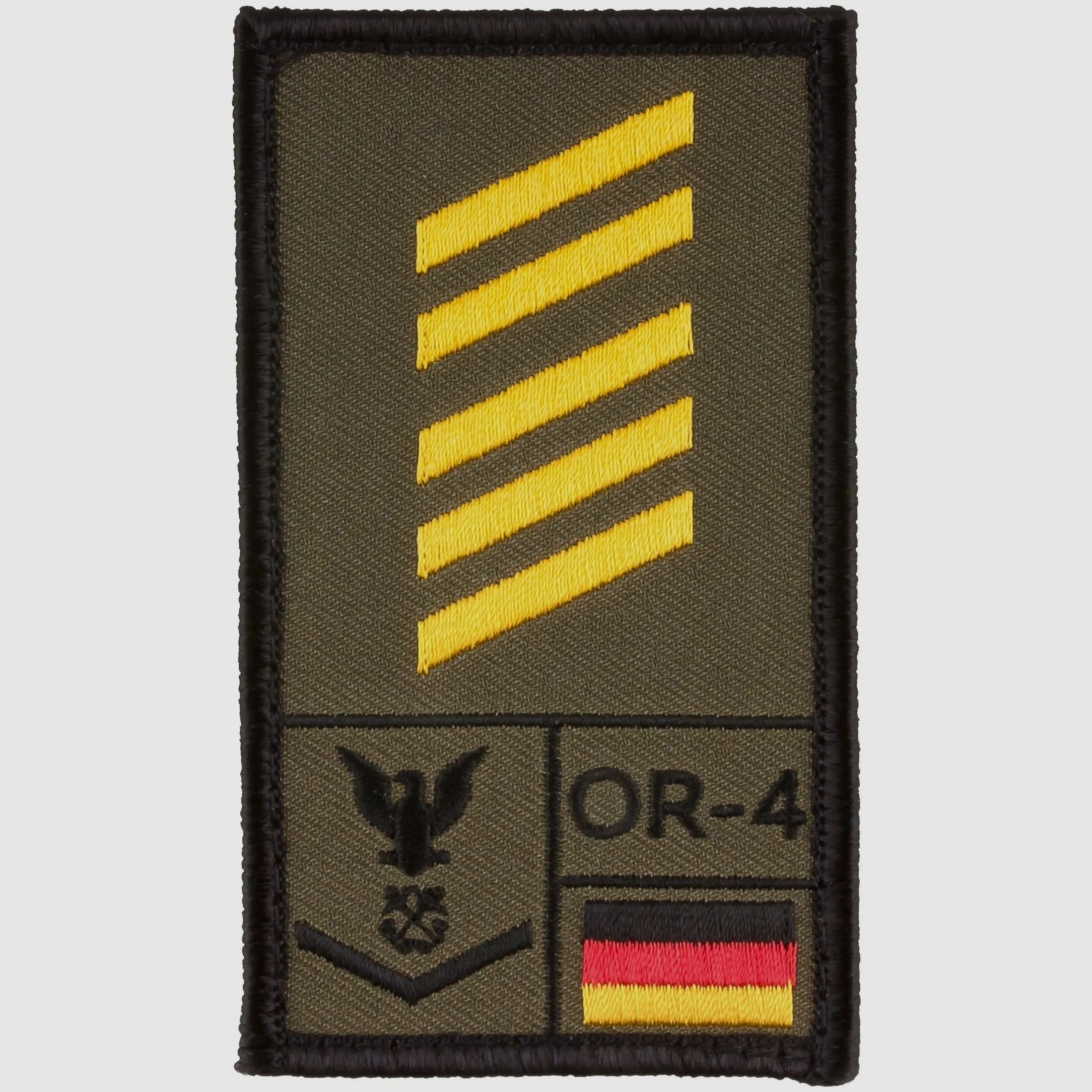 Café Viereck Café Viereck Rank Patch OSG Marine oliv