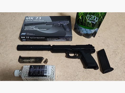 ASG MK23 Special Operation Gas NBB 6mm BB
