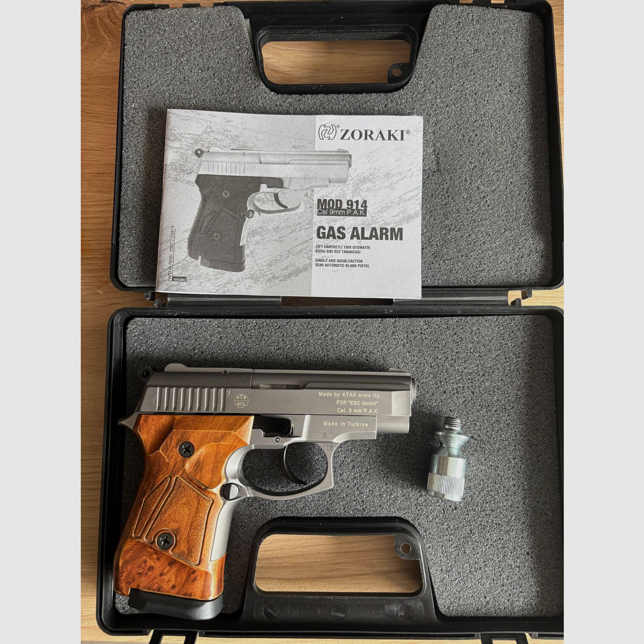 Zoraki 914 Alte PTB  Schreckschuss 9mm Knall