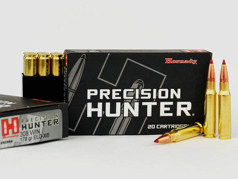 Hornady .308 Win. Precision HUNTER 178 grs ELD-X 1 Packung (20 Schuss á 2,795 €*)