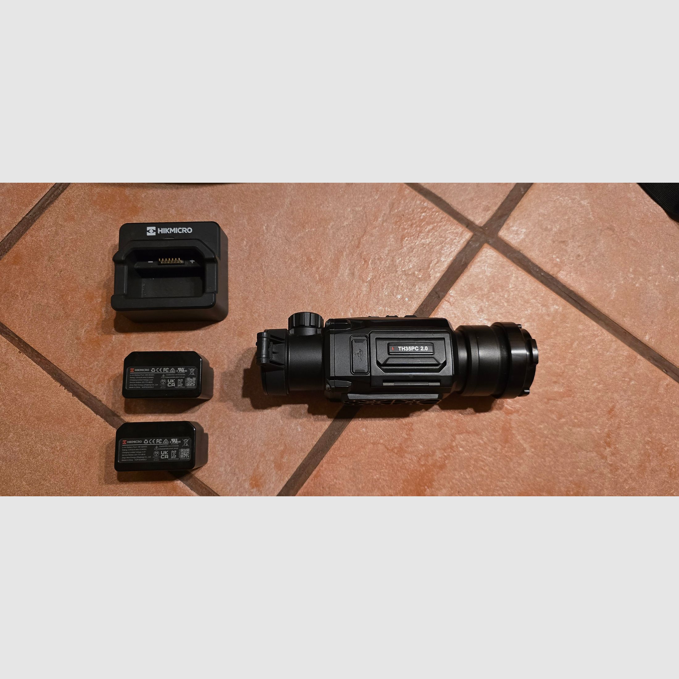 HikMicro TH35 PC 2.0 + 2x Rusan MAR 62 adaptateur de conversion