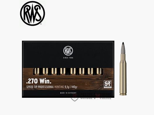 20 nabojów RWS kal 270 Win 140gr Speed Tip Pro