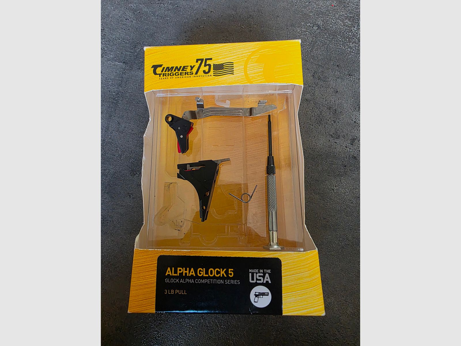 Timney trigger Glock 17 gen 5