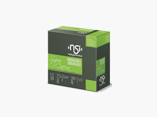 NOBEL SPORT ITALIA – Hagelpatronen – SUPERCACCIA BIOR N° 6-8MIX