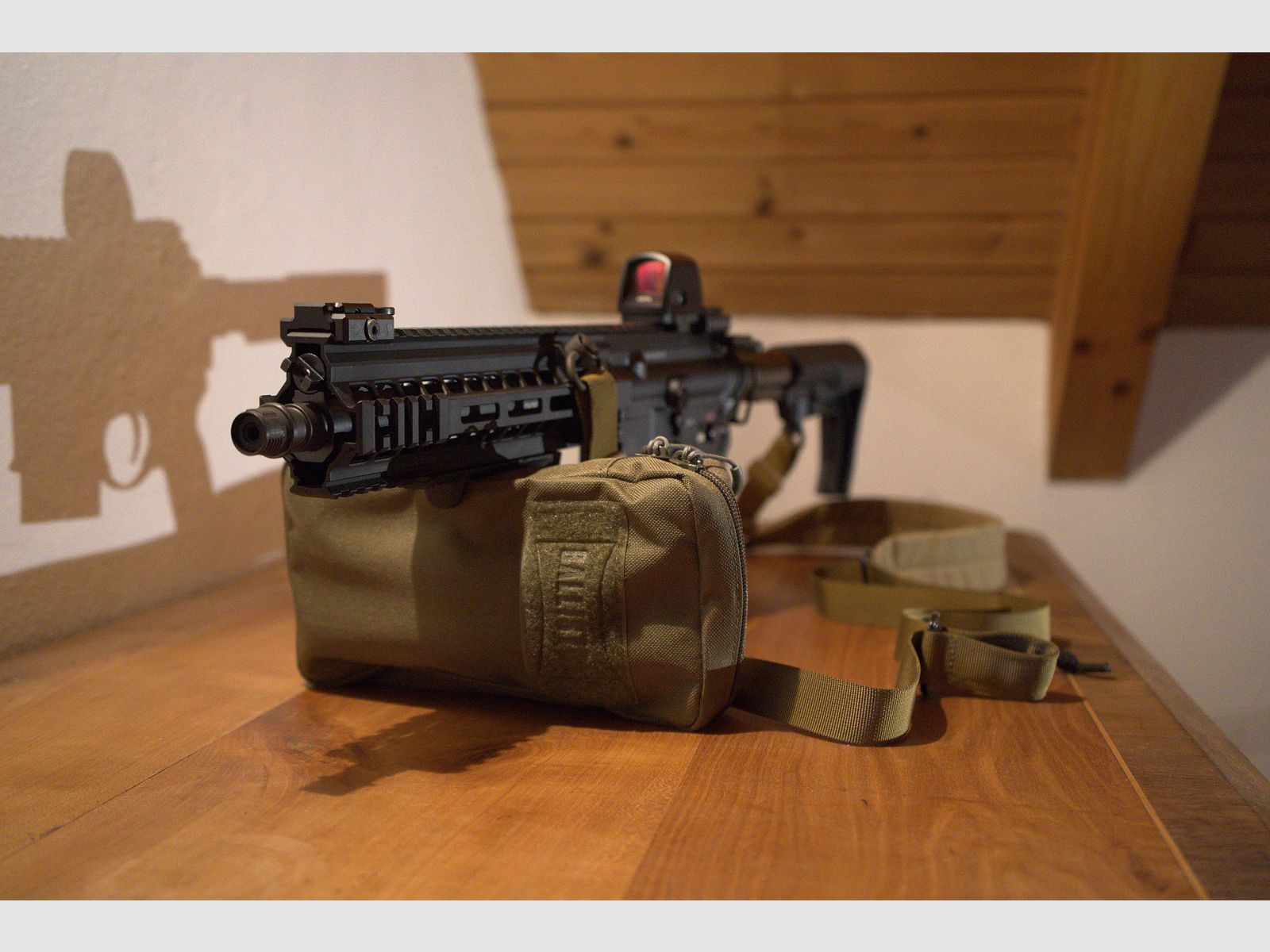 HK Heckler & Koch MR223 A3 / AR-15 11" mit GEISSELE Handguard + weiteren Extras