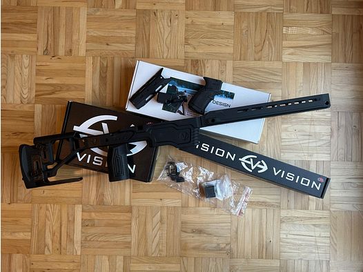 Vision Design chassis for SSG3000 / Sauer 200 STR – used, top condition