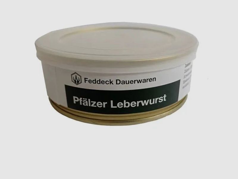 Feddeck Dauerwaren Dosenwurst Pfälzer Leberwurst 200 g