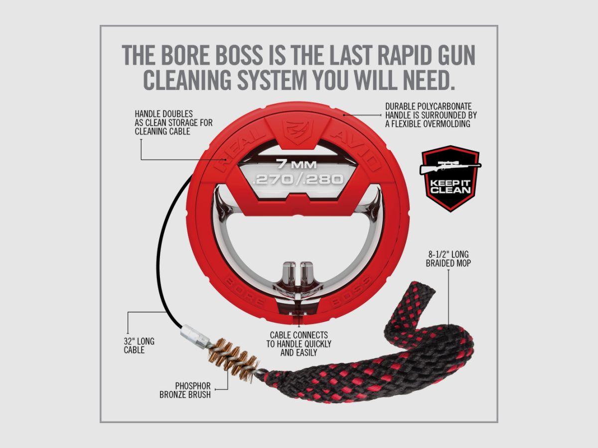 BORE BOSS REINIGINGSKABEL - .270CAL/.280CAL/7MM, afbeelding 4 van 6