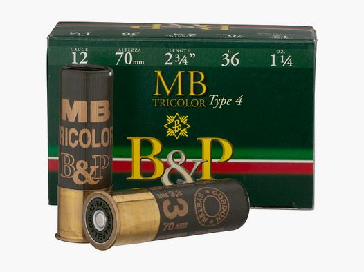 Baschieri & Pellagri 12/70 Tricolor 3.3mm 36g