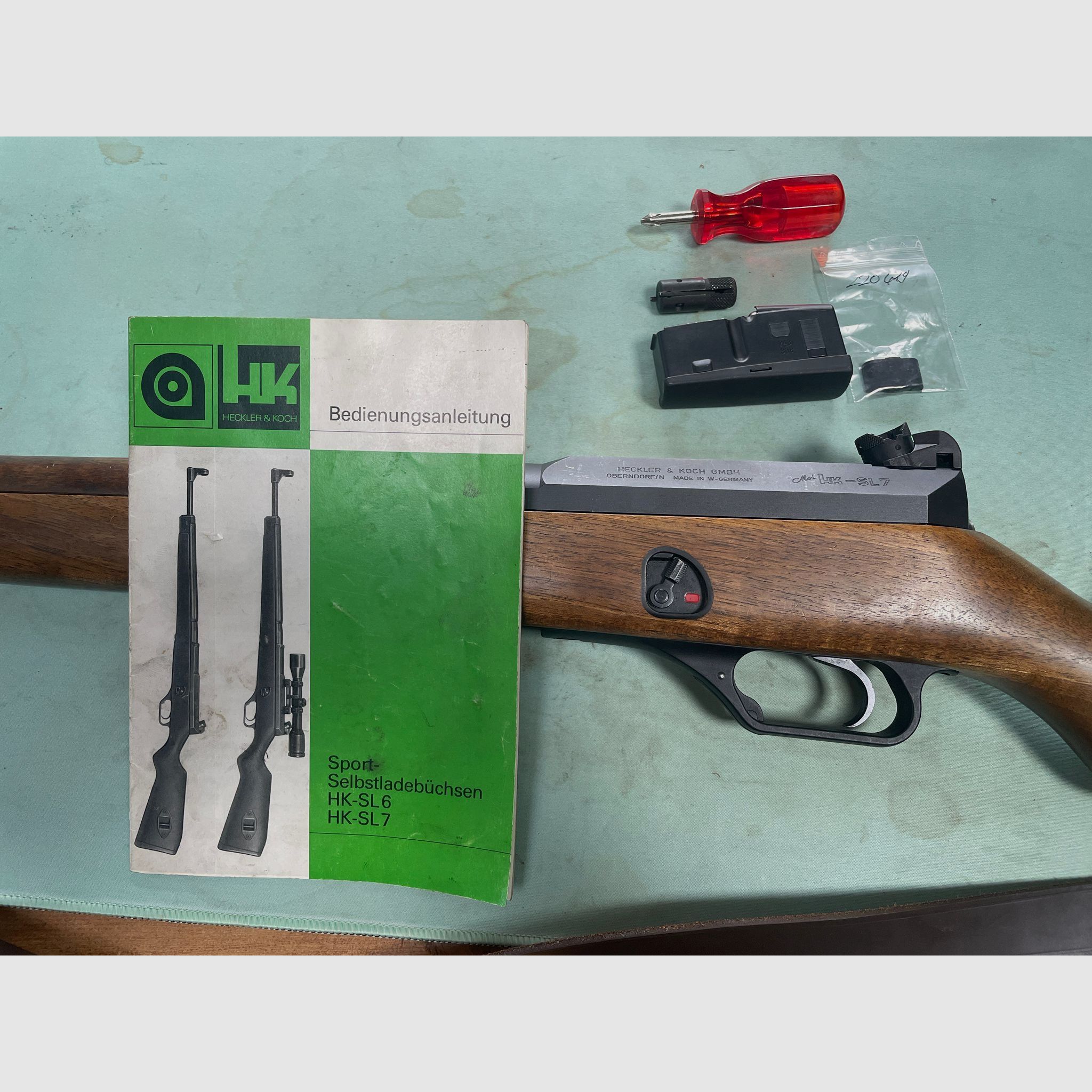 HK SL7 .308 Polygonlauf Halbautomat Holzschaft Heckler & Koch