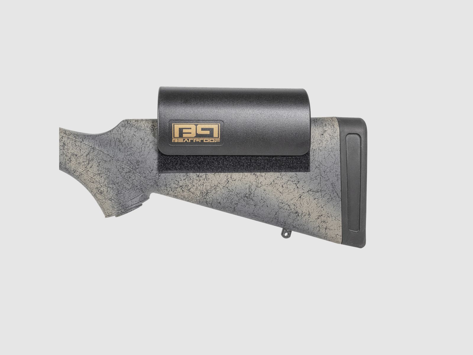 BEARPROOF PRECISION Stock Riser with Cartridge Holder - Black