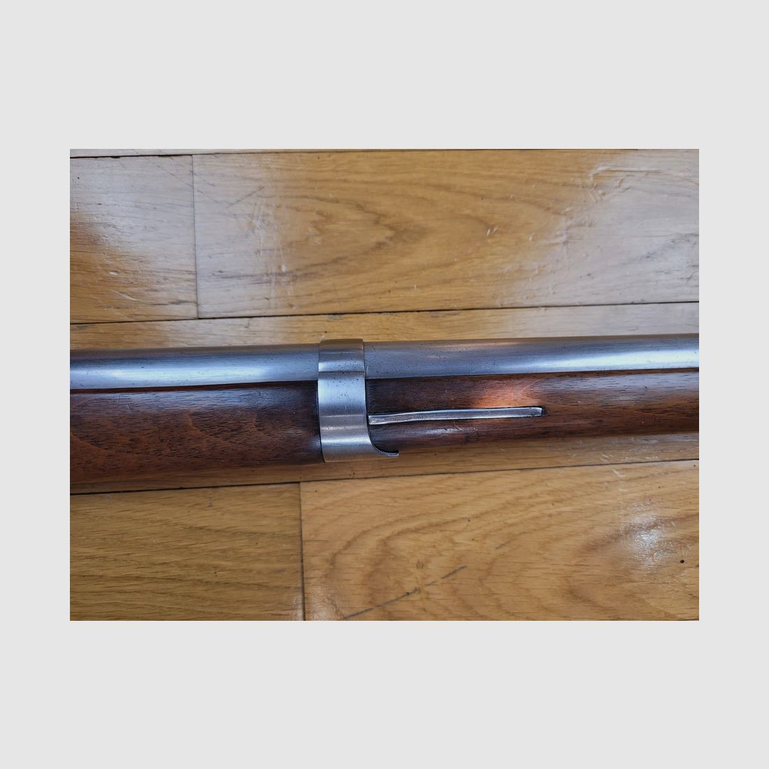 Außergewöhnliches Infanteriegewehr 1822 T (nicht Tbis) – Königliche Manufaktur Mutzig 1838 – Bajonett Museumszustand, Bild 7 von 29